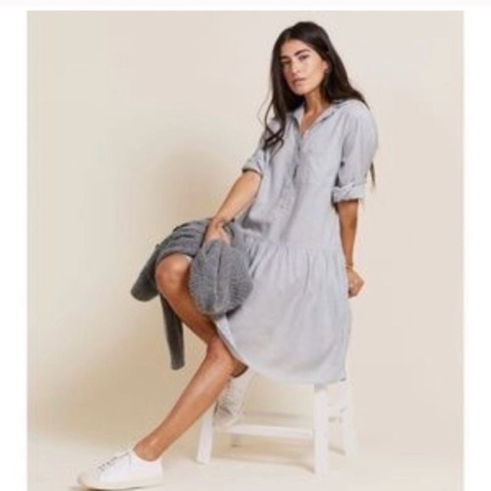 Grayson changemaker plaid flannel shirt dress